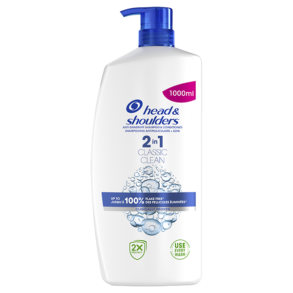 Head & Shoulders Classic Clean - Shampoing Anti-pelliculaires - 900 Ml - 1 Unité