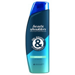 bouteille de shampooing bleu marine
