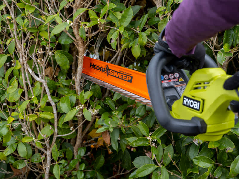 Product Features Image for 18V ONE+ 22" CORDLESS HEDGE TRIMMER (TOOL ONLY).