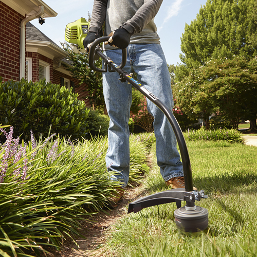 Ryobi curved clearance shaft trimmer