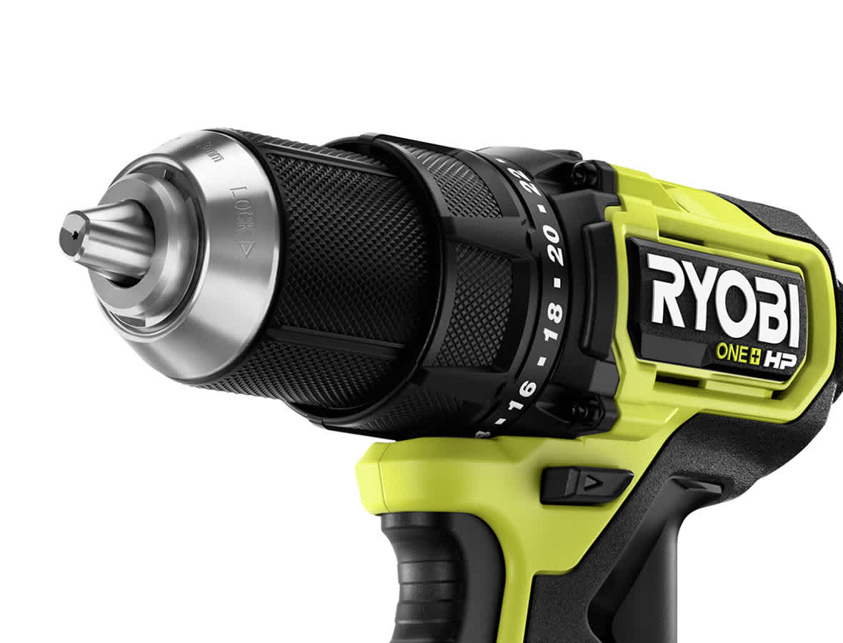 Product Features Image for 18V ONE+ HP COMPACT CORDLESS 1/2" DRILL/DRIVER KIT WITH 1.5 AH BATTERY AND CHARGER.