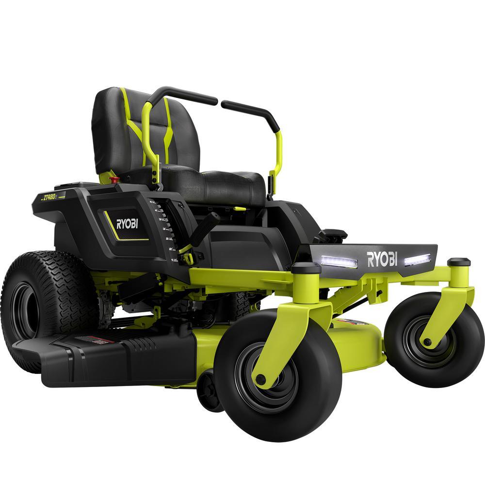 100 AH 42 Zero Turn Electric Riding Mower RYOBI Tools