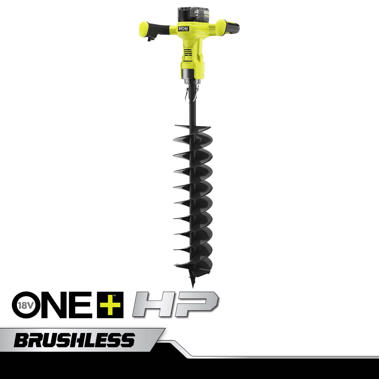 Feature Image for 18V ONE+ HP 6" Brushless Auger with 4Ah Battery and Charger.
