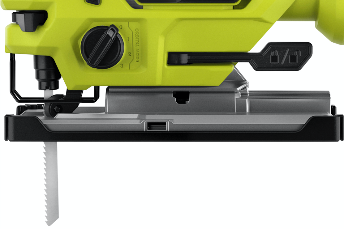 Product Features Image for 18V ONE+ HP BRUSHLESS JIG SAW KIT (BATTERY AND CHARGER).