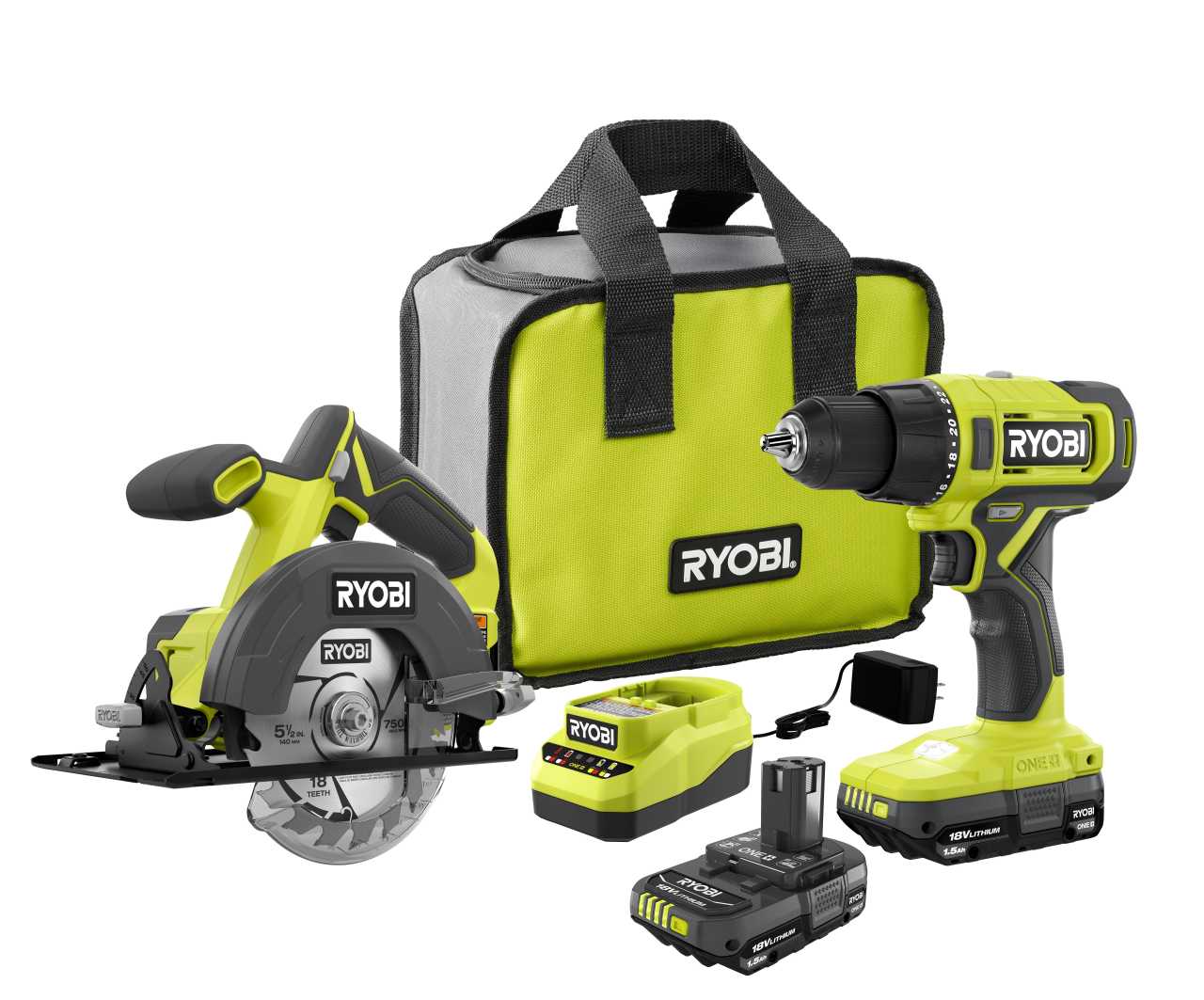 Feature Image for 18V ONE+ 2-TOOL COMBO KIT.