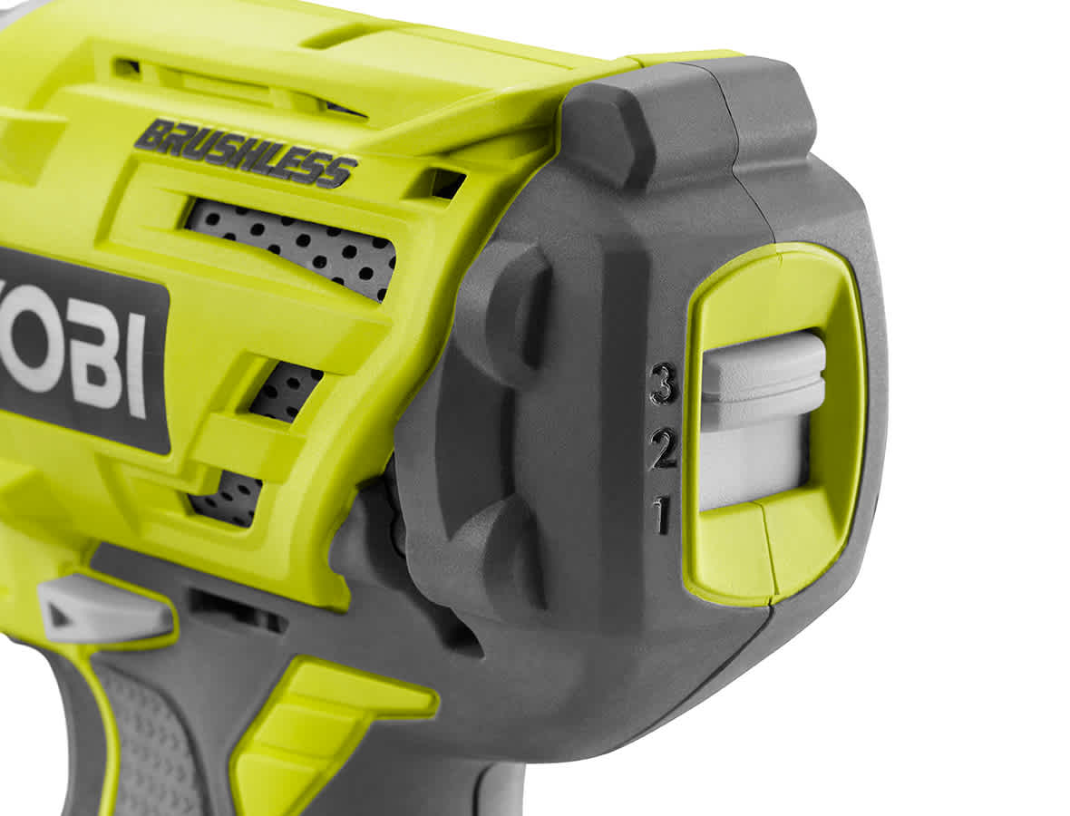 Product Features Image for 18V ONE+™ brushless 3-speed impact driver.