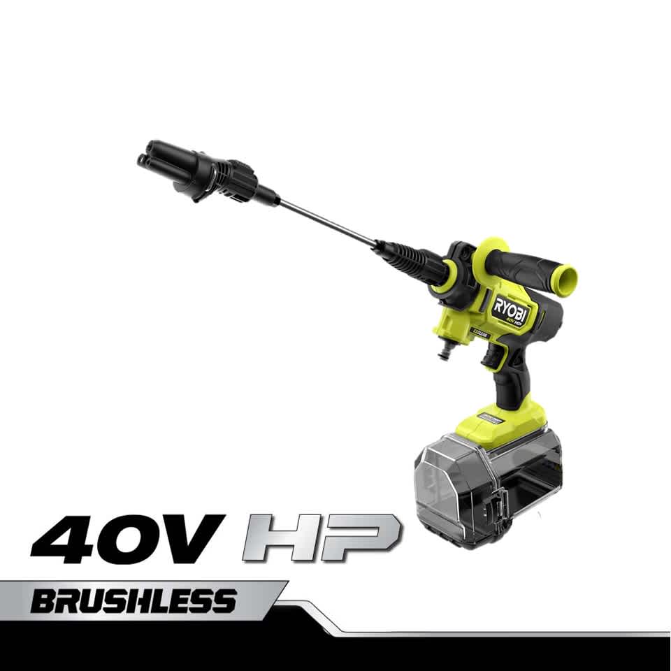 Feature Image for 40V HP BRUSHLESS 600 PSI POWER CLEANER - TOOL ONLY.