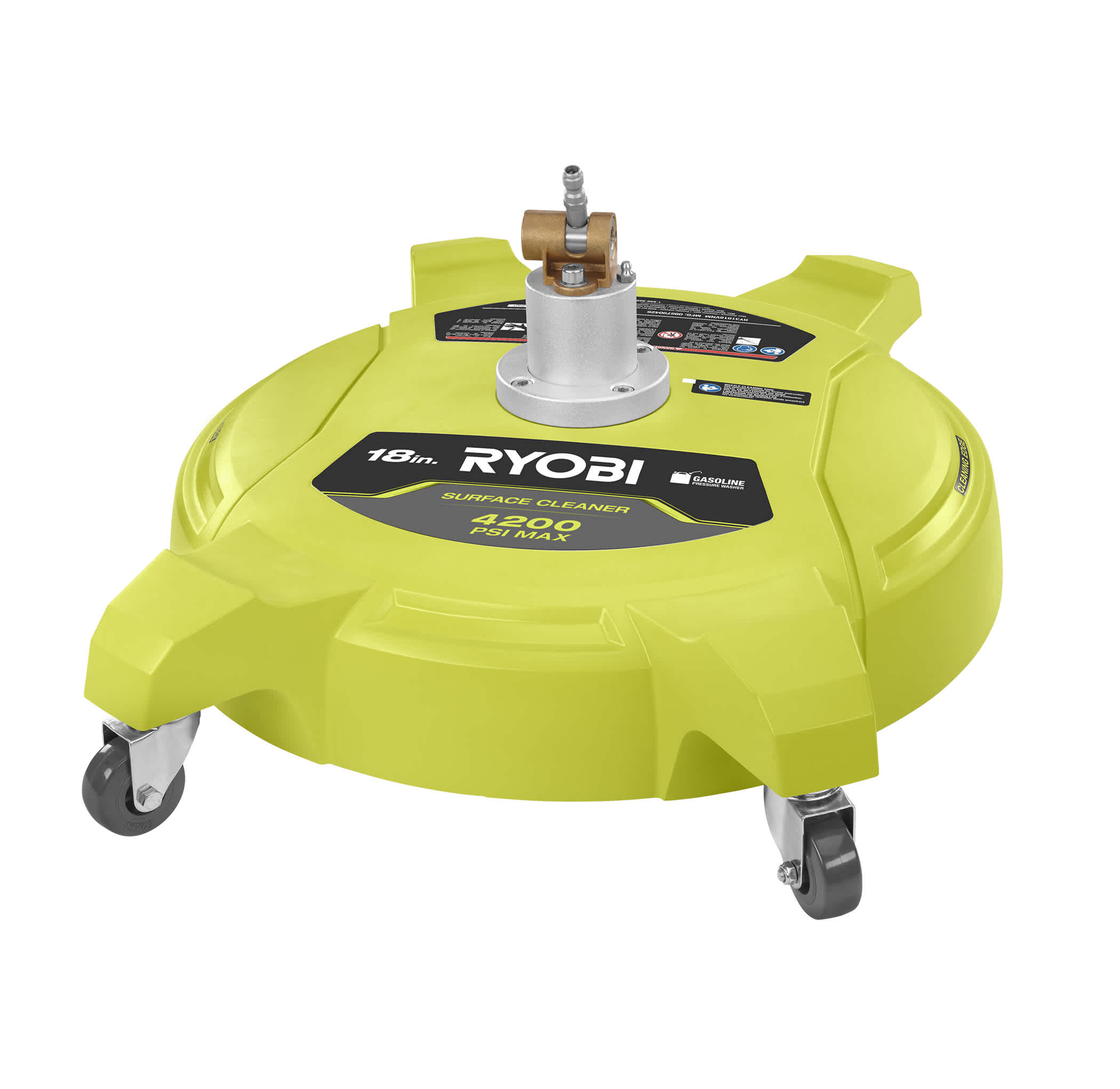 Feature Image for 18" 4200 PSI SURFACE CLEANER FOR GAS PRESSURE WASHERS.