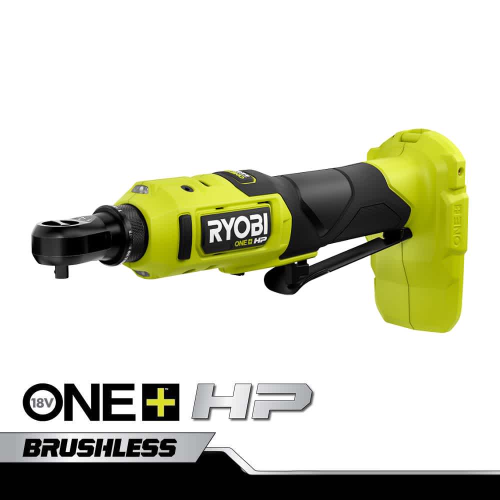 18V ONE+ HP COMPACT BRUSHLESS 1/4" HIGH SPEED RATCHET -TOOL ONLY