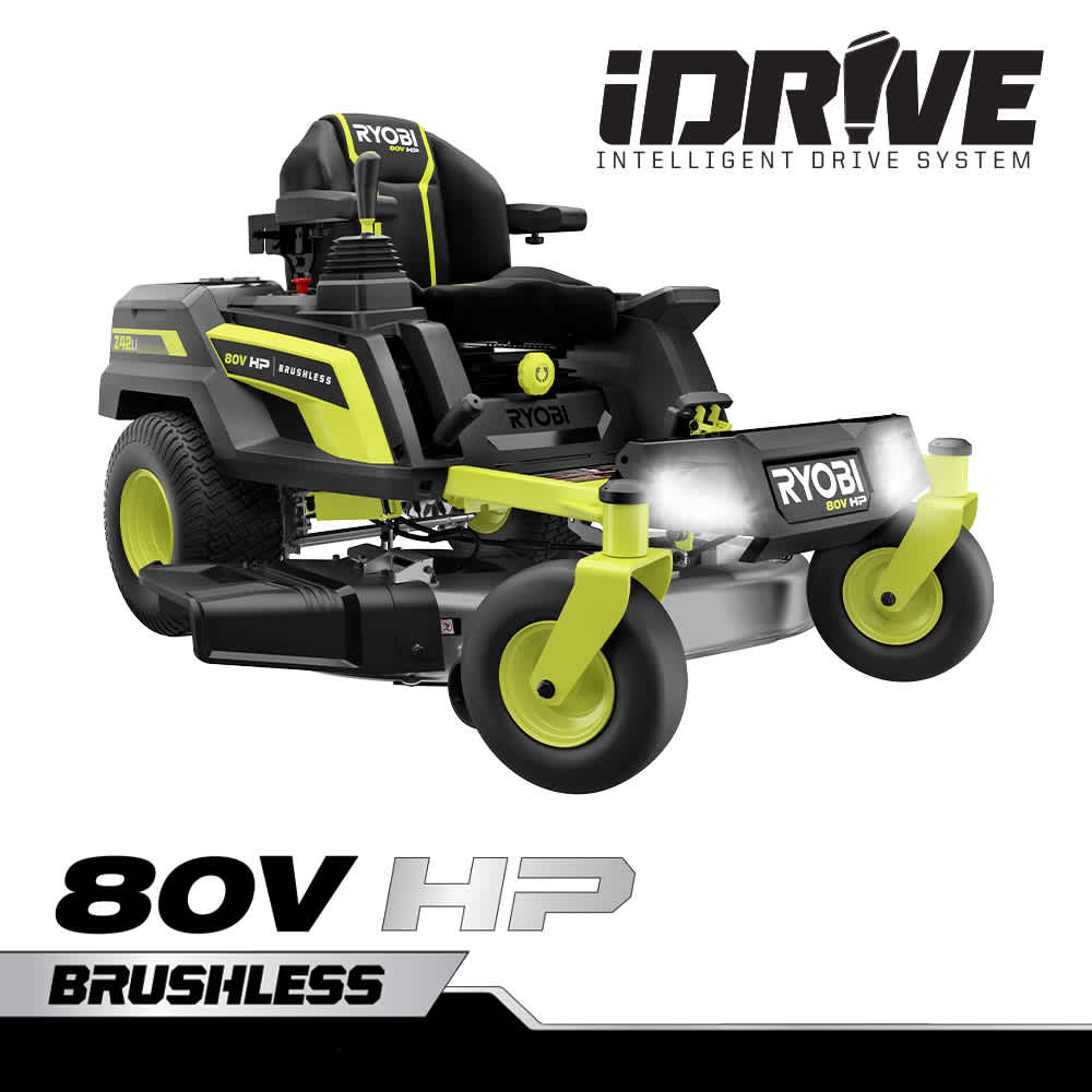 Feature Image for 80V HP BRUSHLESS 42" LITHIUM ELECTRIC ZERO TURN RIDING MOWER.