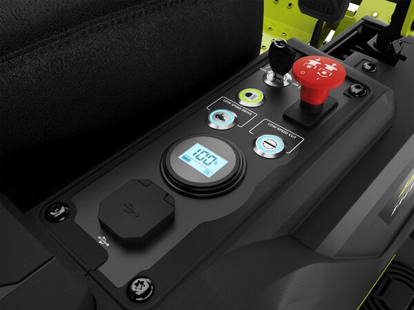 Product Features Image for 115 AH 54" ZERO TURN ELECTRIC RIDING MOWER.