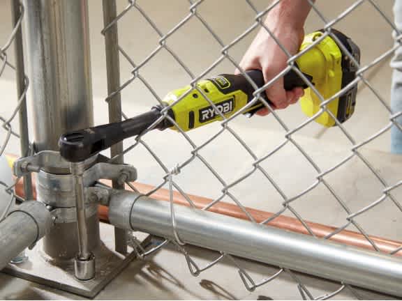 Product Features Image for 18V ONE+ HP BRUSHLESS 3/8" EXTENDED REACH RATCHET KIT (BATTERY AND CHARGER).