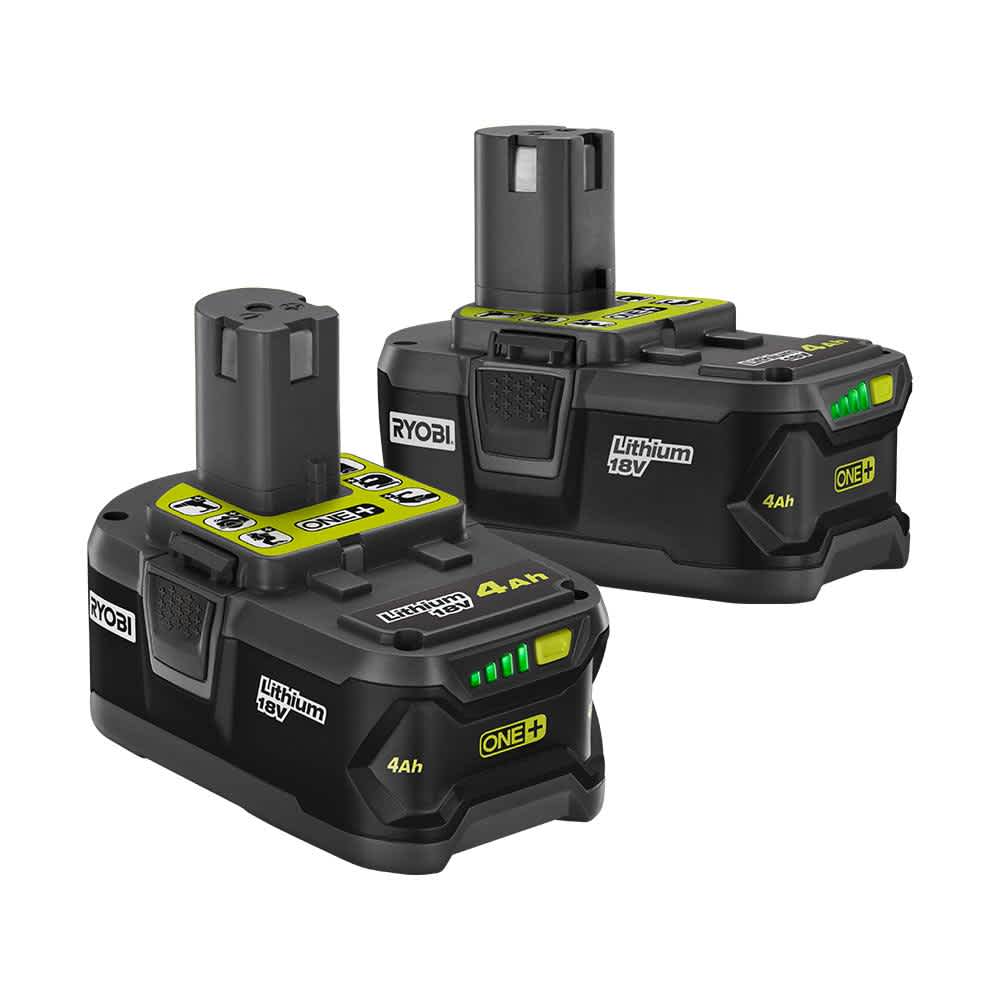Product Features Image for 18V ONE+™ LITHIUM-ION 4.0AH BATTERIES 2-PACK.