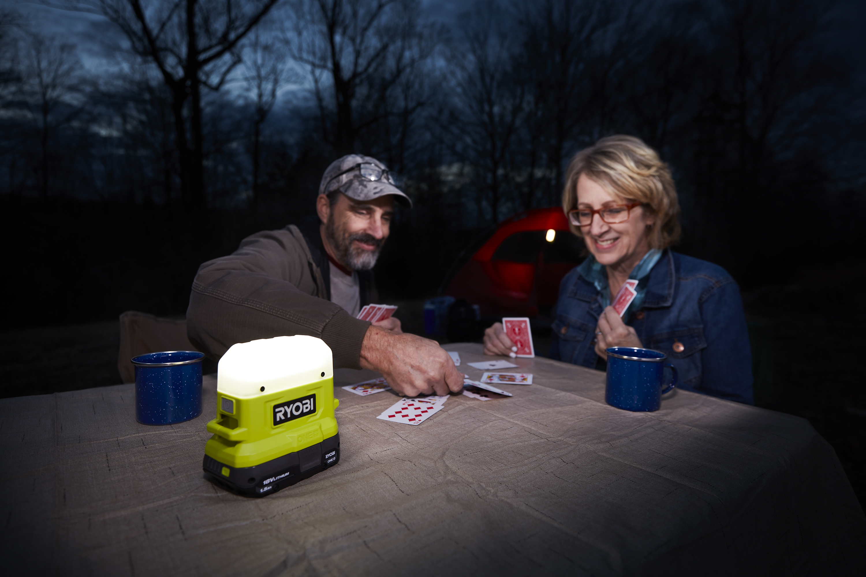 Product Features Image for 18V ONE+ LED COMPACT AREA LIGHT (TOOL ONLY).