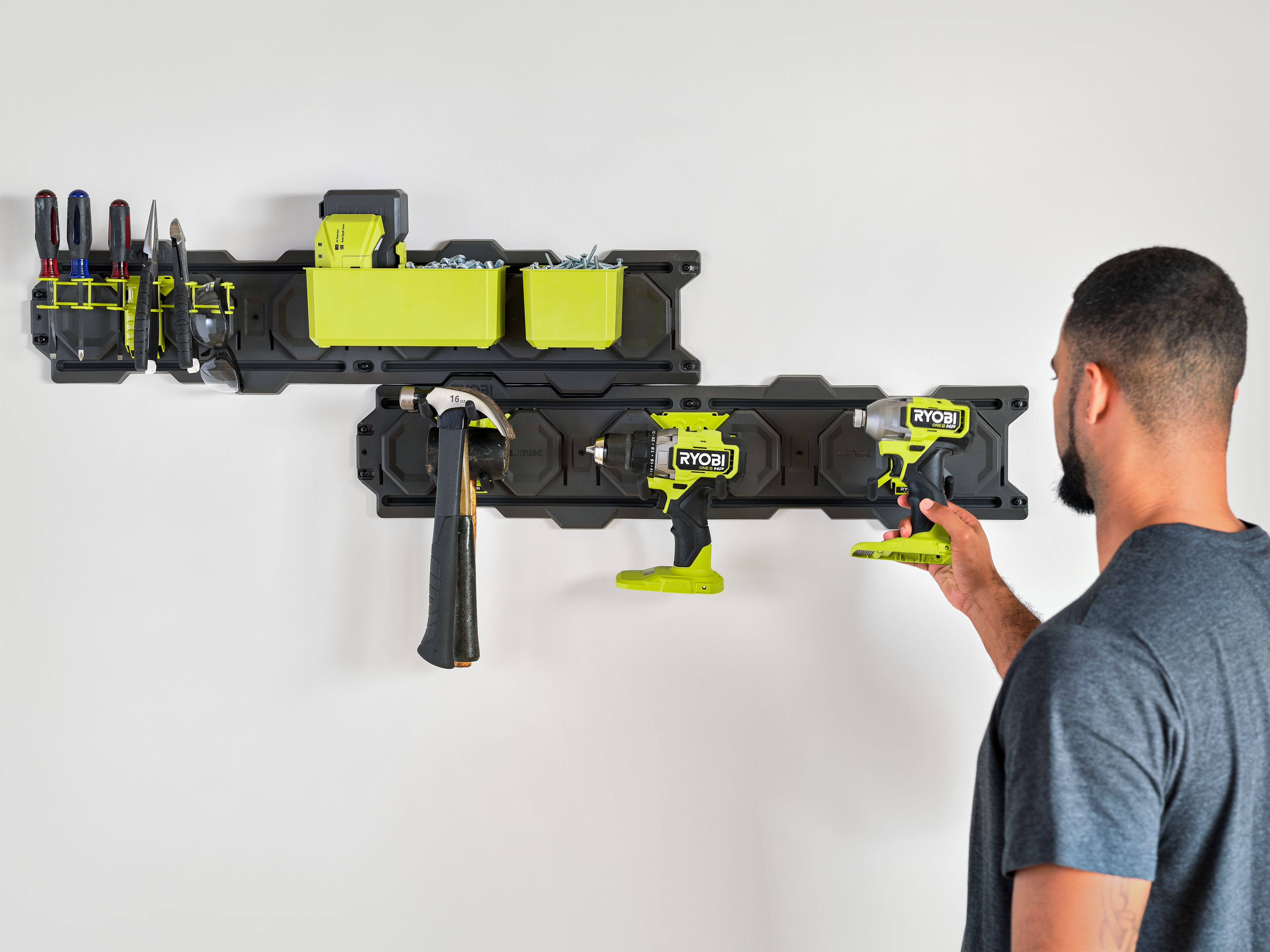 Product Features Image for LINK STORAGE LARGE POWER TOOL HOOK.