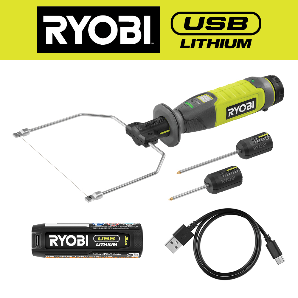 USB LITHIUM DESKTOP VACUUM KIT - RYOBI Tools