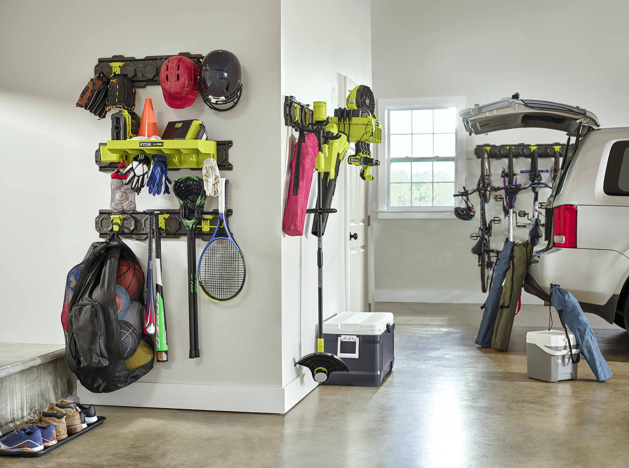 Product Features Image for LINK STORAGE HANGING SHELF.