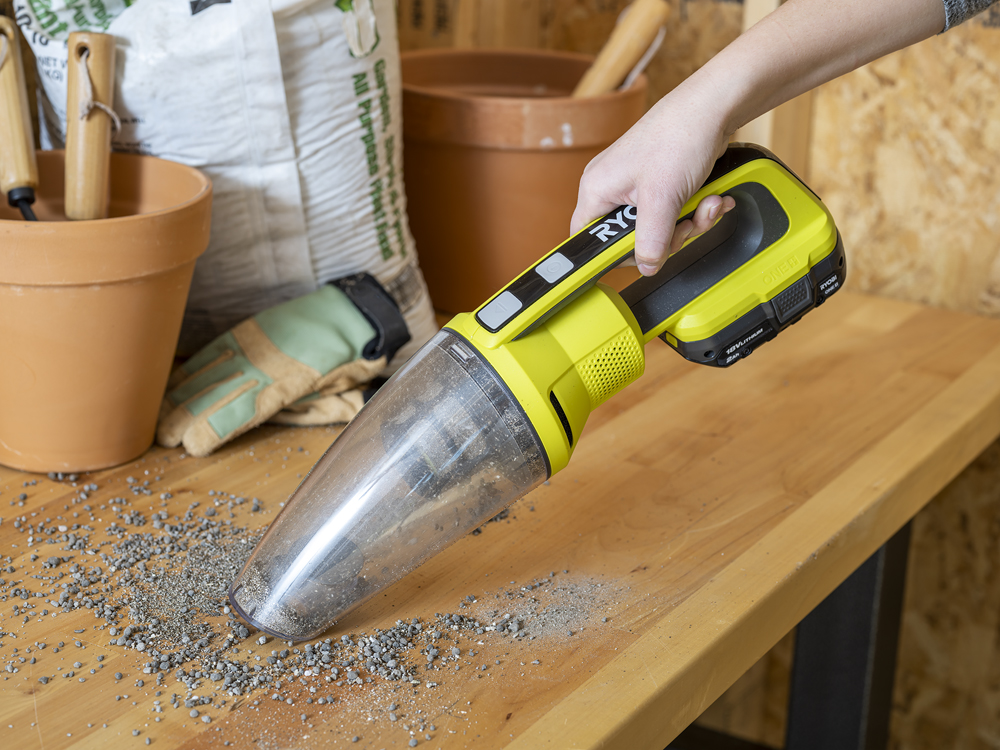 Product Features Image for 18V ONE+ PERFORMANCE HAND VACUUM.