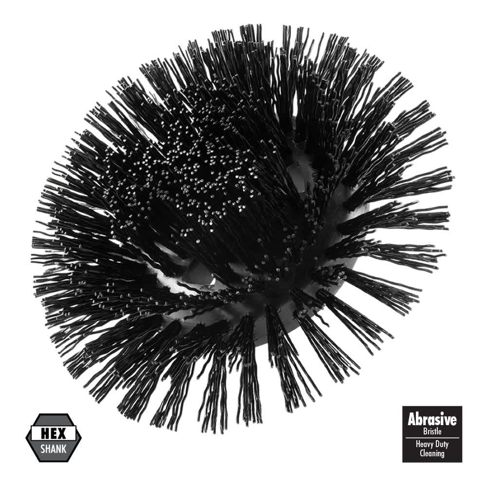 ABRASIVE BRISTLE ROUND BRUSH