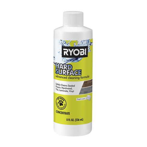 (1) 8 OZ. RYOBI HARD SURFACE ADVANCED CLEANING FORMULA