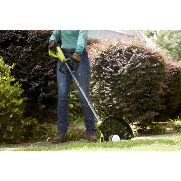 Product Features Image for 18V ONE+ Lithium-Ion Cordless 13-inch String Trimmer Kit with 2.0 Ah Battery and Charger.