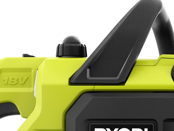 Product Features Image for 18V ONE+ HP 10" Brushless Chainsaw with 4Ah Battery and Charger.