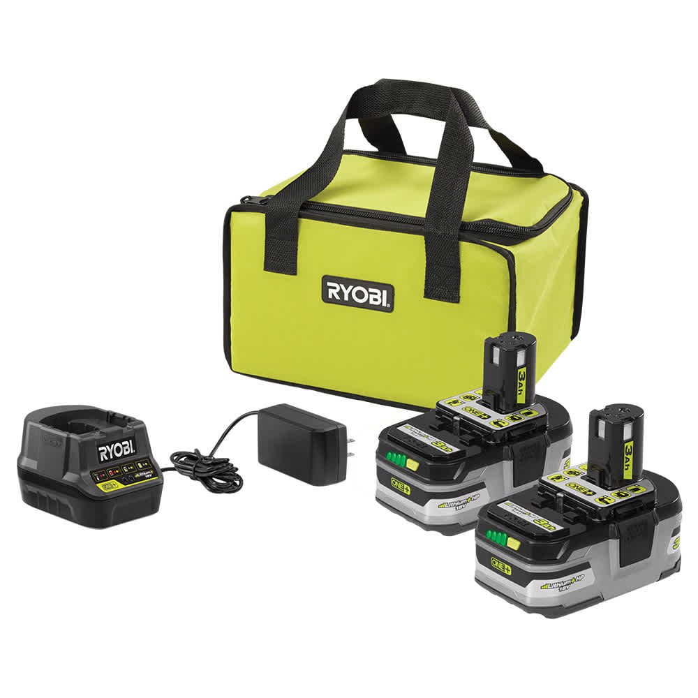 Feature Image for 18V ONE+™ 3.0AH BATTERY & COMPACT FAST CHARGER STARTER KIT.
