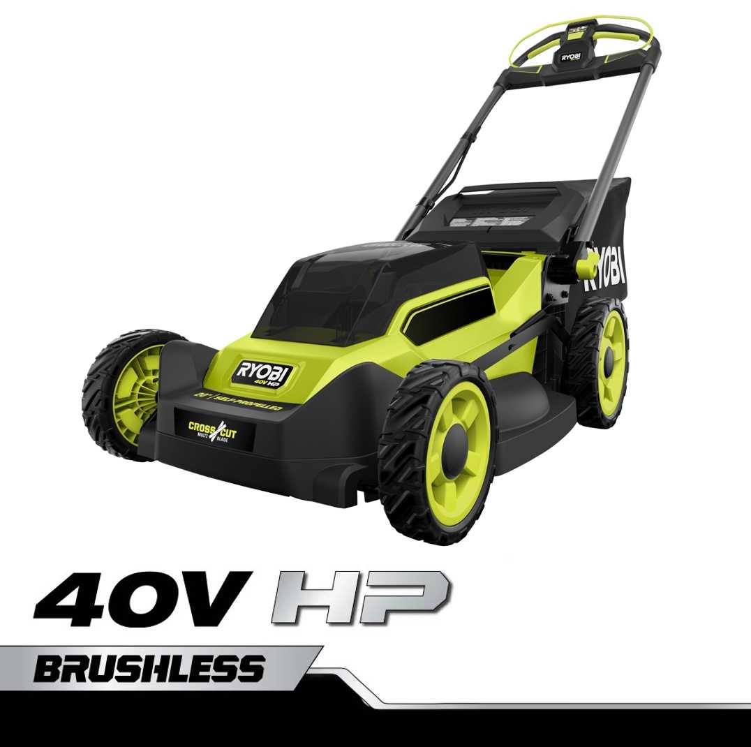 40V HP BRUSHLESS 20" SELF-PROPELLED MULTI-BLADE LAWN MOWER KIT