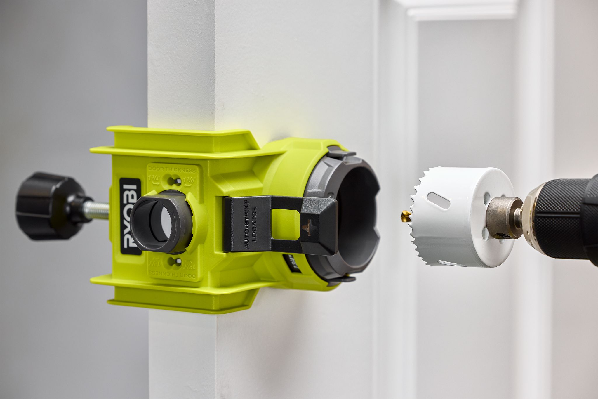 Wood/Metal Door Lock Installation Set | RYOBI Tools