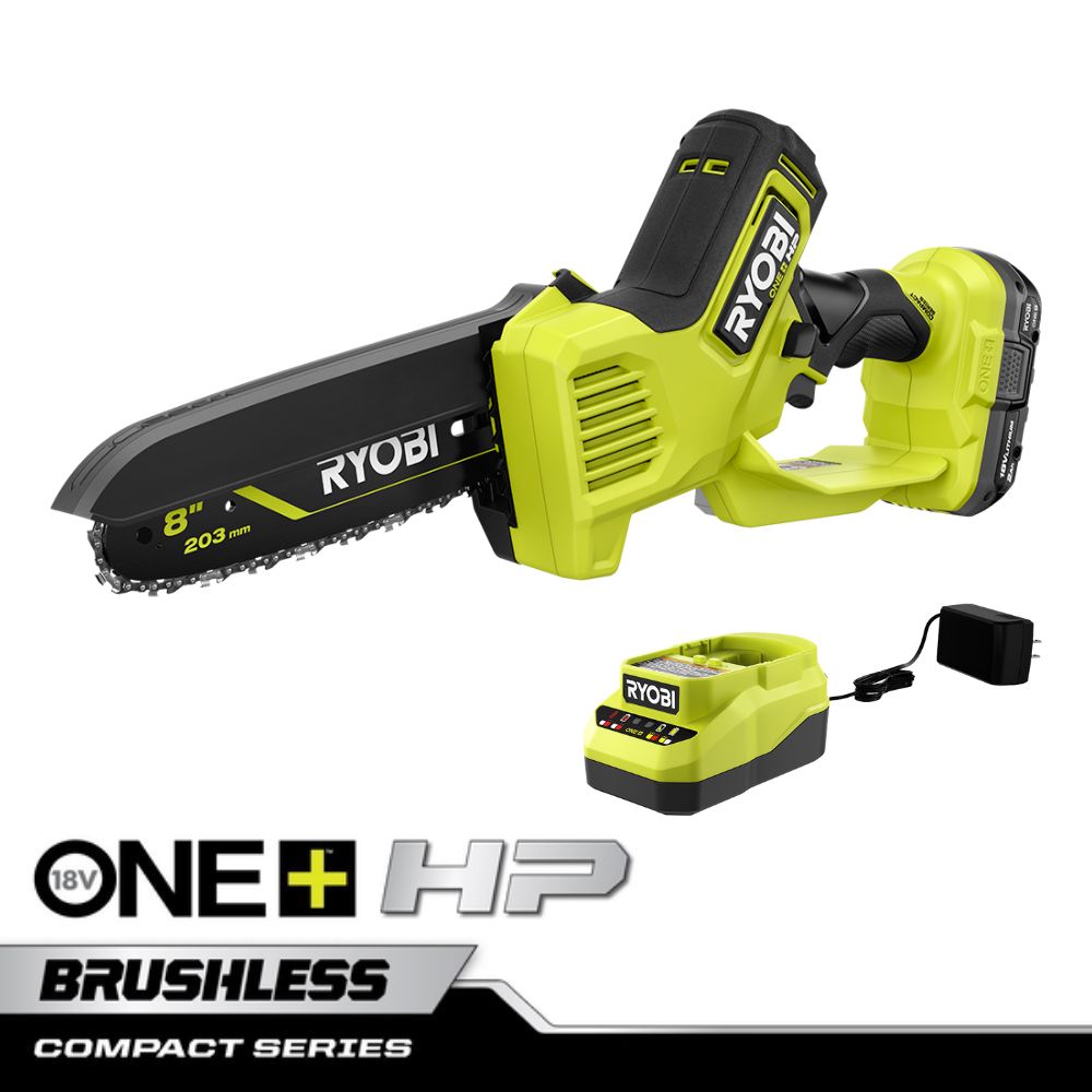 Ryobi 18v deals one+ chainsaw