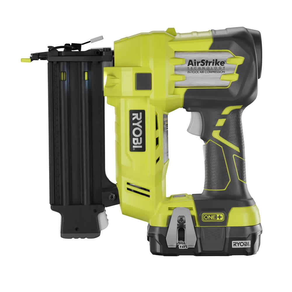 Feature Image for 18V ONE+™ 18-Gauge AirStrike Brad Nailer Kit.