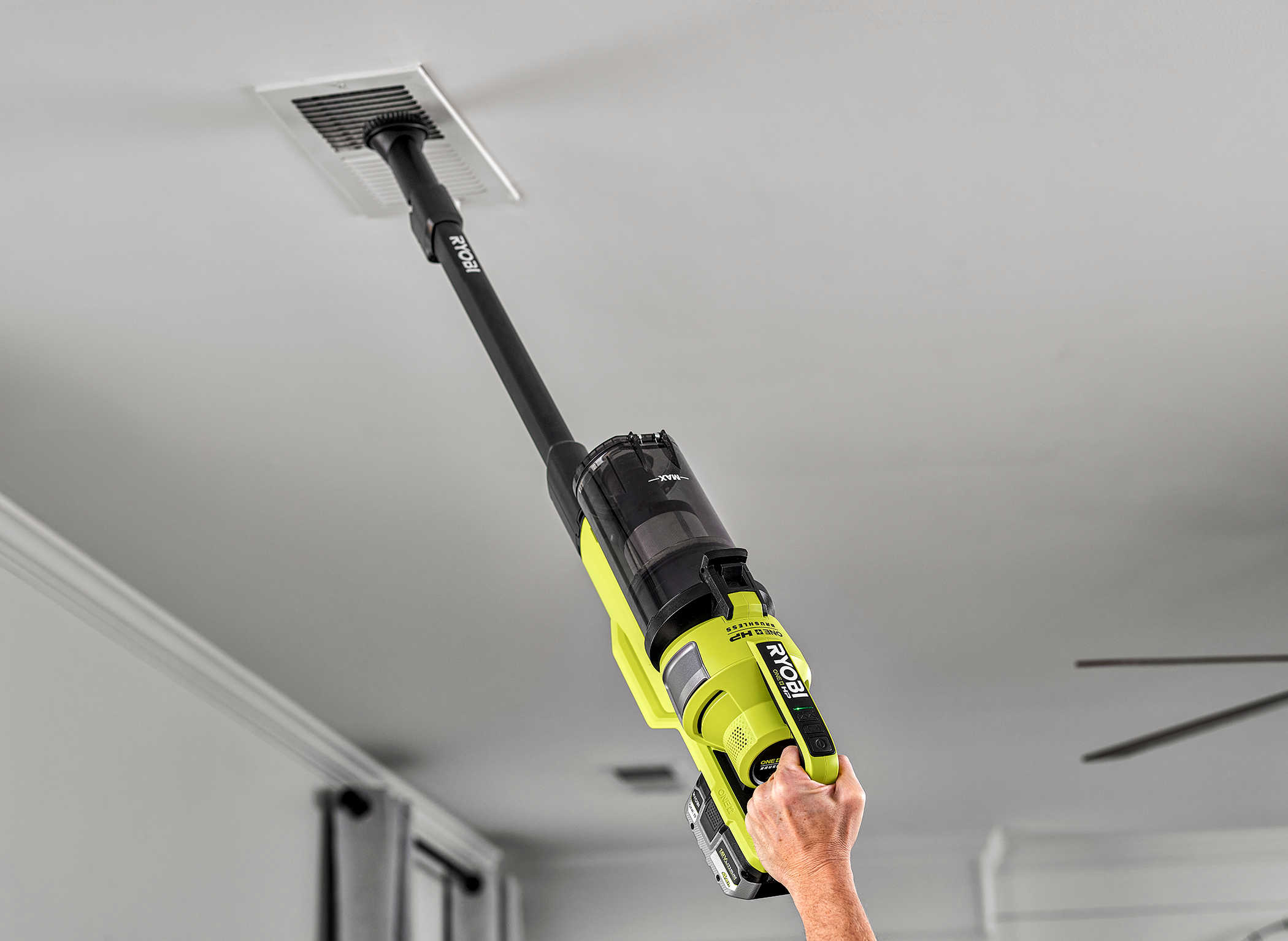 Product Features Image for 18V ONE+ HP CORDLESS PET STICK VAC KIT.