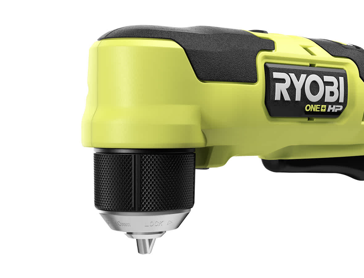 Product Features Image for 18V ONE+ HP Compact Brushless 3/8” Right Angle Drill.