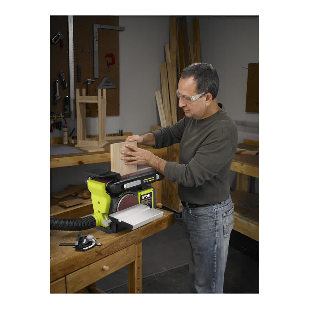 Product Features Image for 4 IN. x 36 in. Belt /Disc Sander.