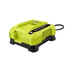 Product Includes Image for 40V HP 18" Brushless Chainsaw with 5.0 Ah Battery and Charger.
