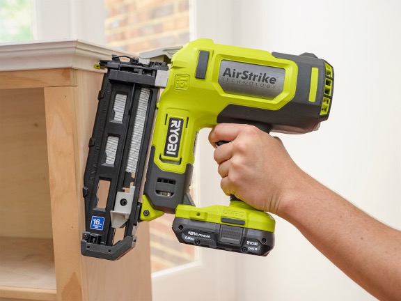 Ryobi 16g outlet finish nailer