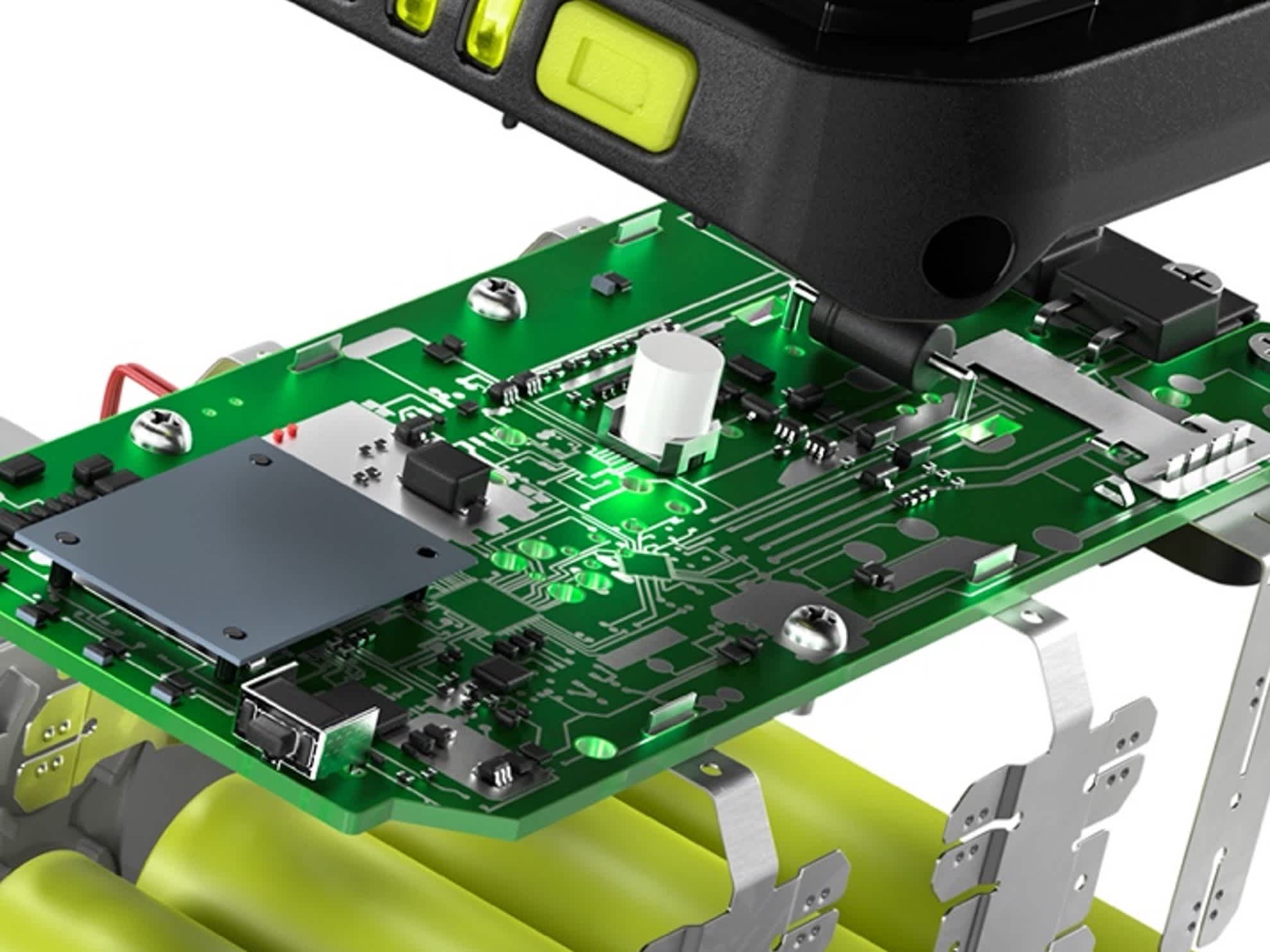 Product Features Image for 18V ONE+ 4AH LITHIUM-ION BATTERY (2-PACK) WITH CHARGER KIT.