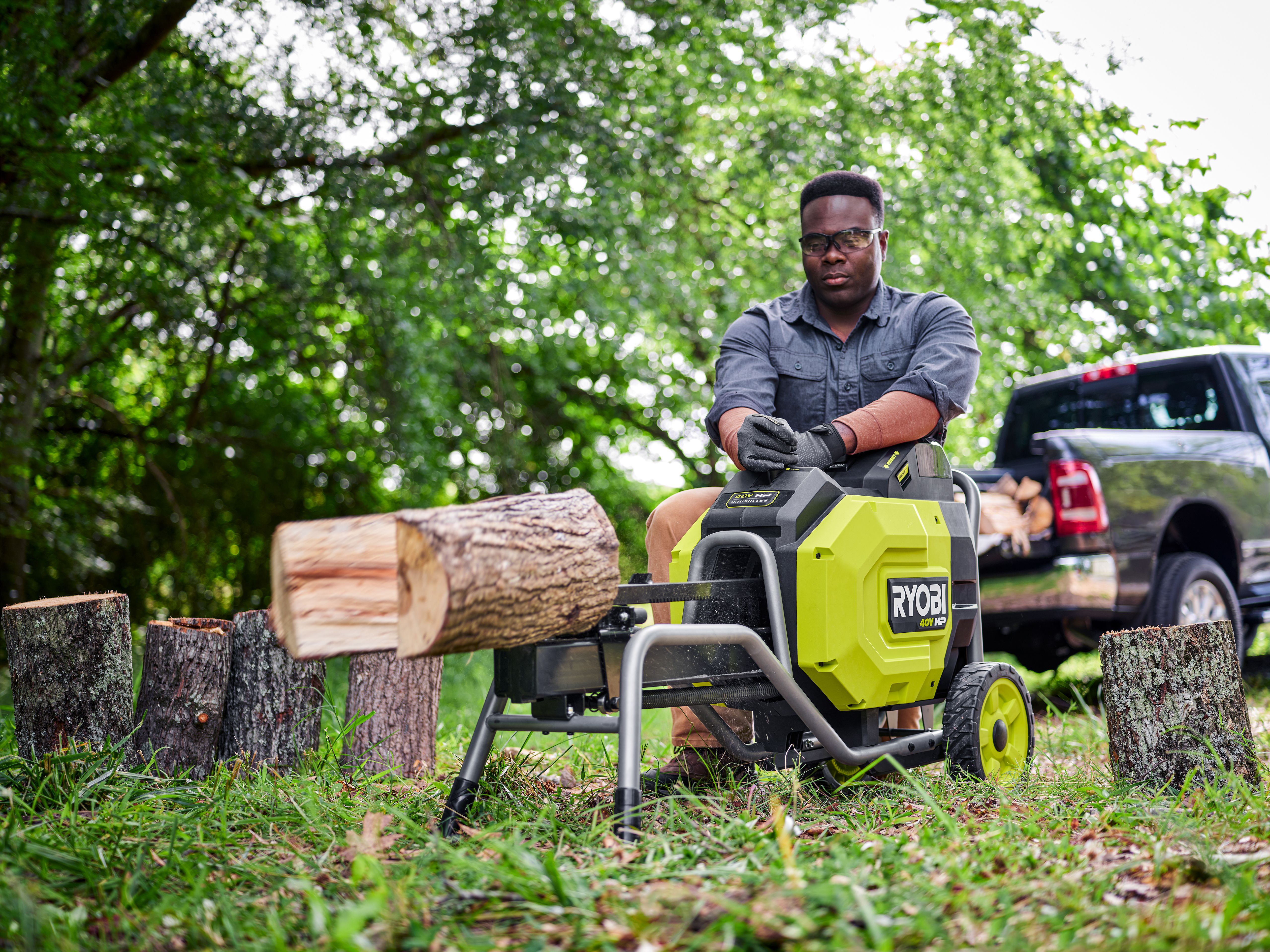 40V HP BRUSHLESS KINETIC LOG SPLITTER - TOOL ONLY | RYOBI Tools