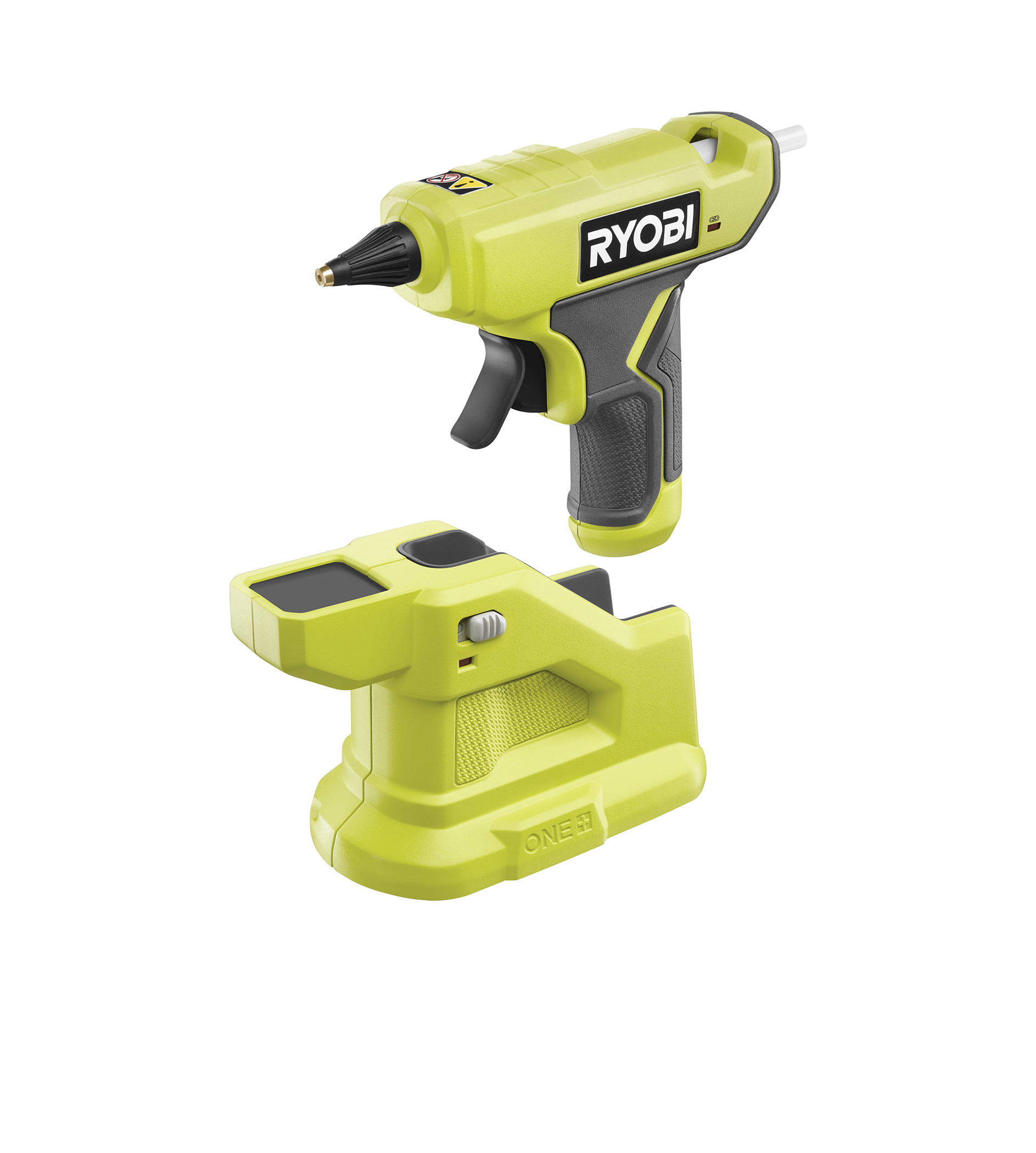 Product Features Image for 18V ONE+ Compact Glue Gun.