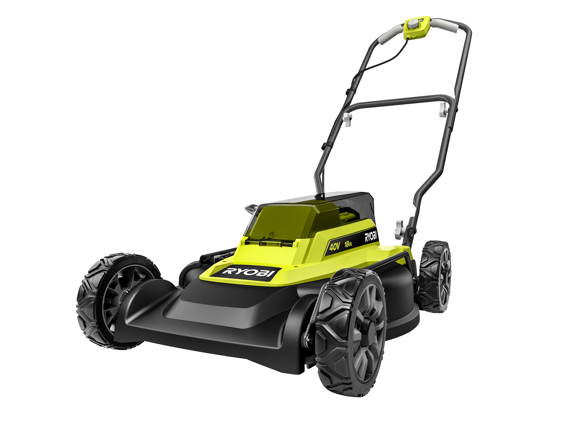Feature Image for 40V 2-IN-1 18" CORDLESS PUSH LAWN MOWER (TOOL ONLY).