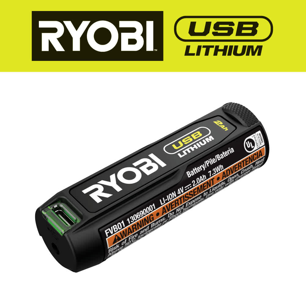 Feature Image for USB LITHIUM 2AH LITHIUM-ION RECHARGEABLE BATTERY.