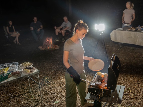 Product Features Image for 18V ONE+ CORDLESS LED HYBRID PANEL LIGHT (TOOL ONLY).