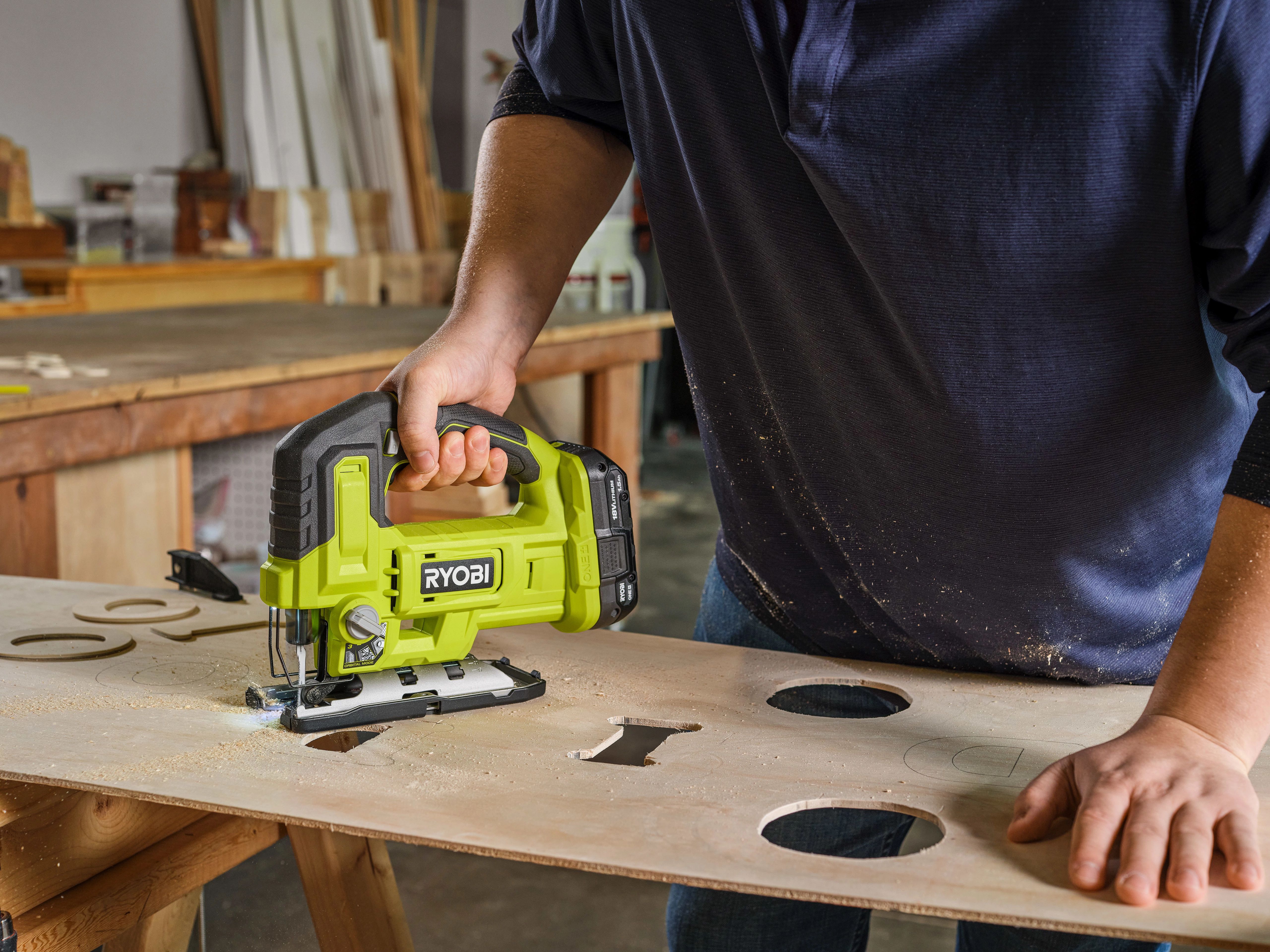 Product Features Image for 18V ONE+ JIG SAW (TOOL ONLY).