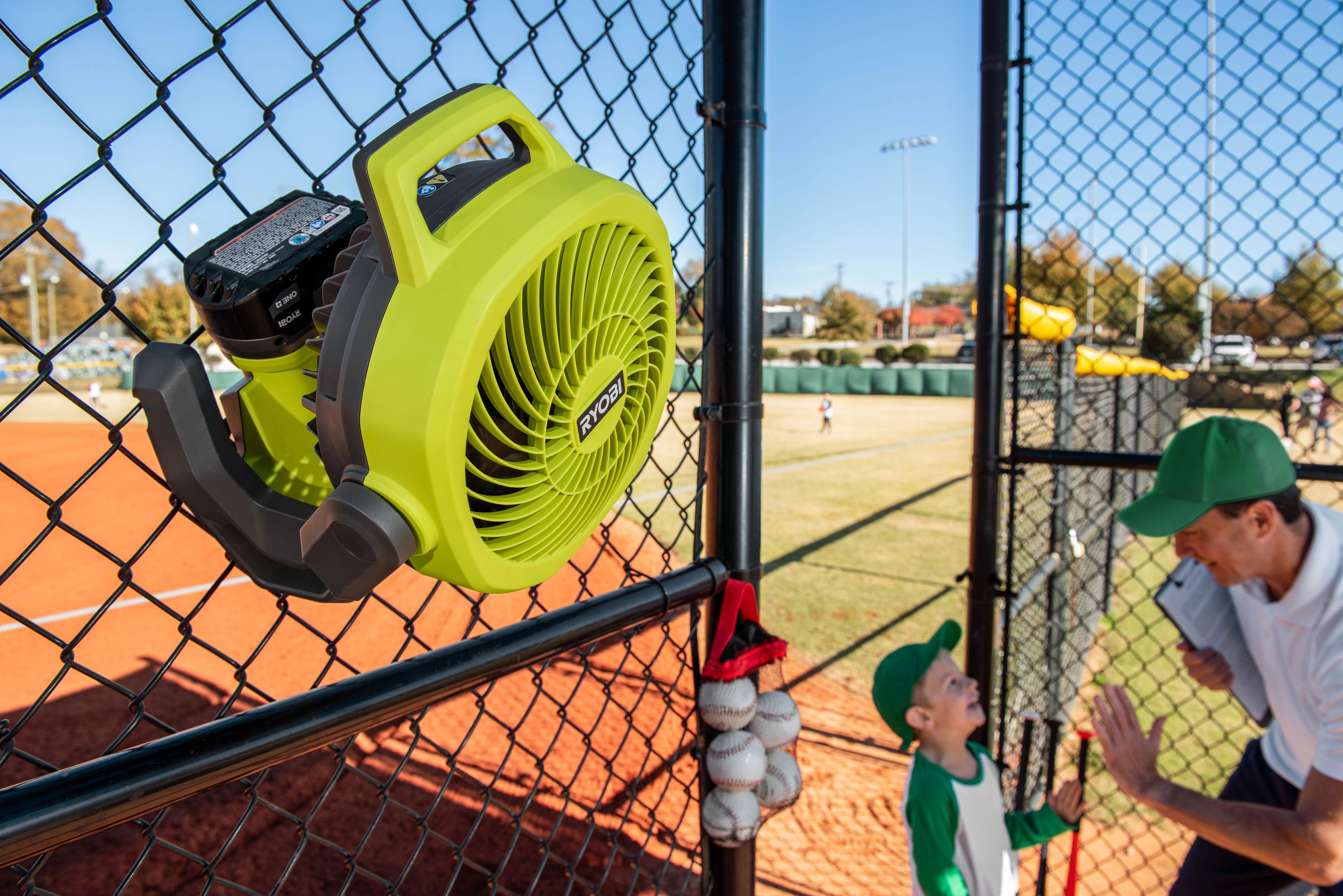 Product Features Image for 18V ONE+ HYBRID WHISPER SERIES 7.5" FAN.