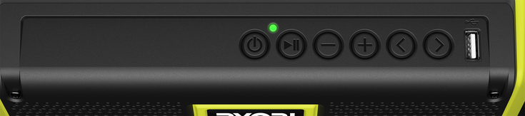 Product Features Image for 18V ONE+ Speaker with Bluetooth® Wireless Technology.