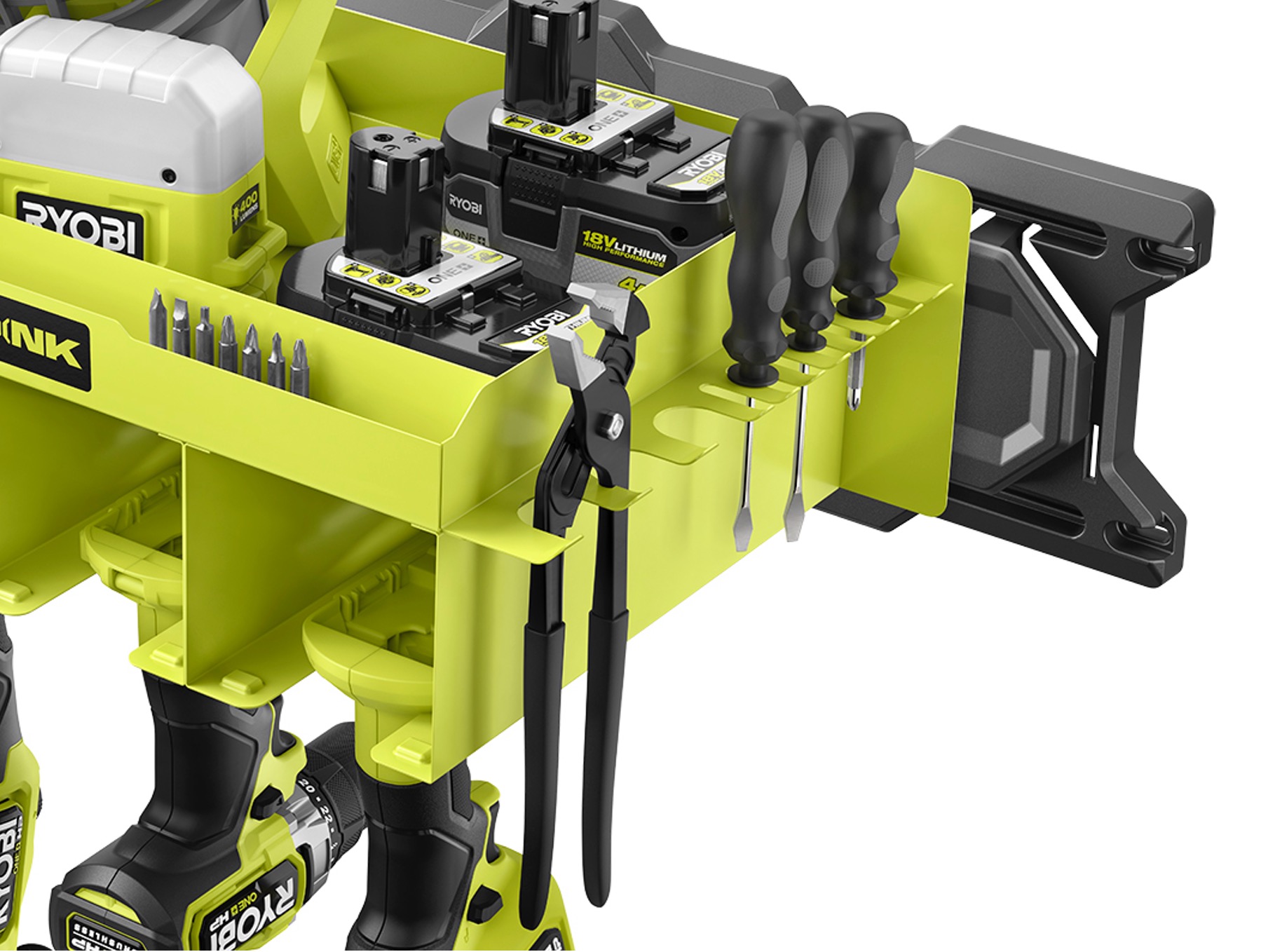 Product Features Image for LINK STORAGE TOOL ORGANIZER SHELF.