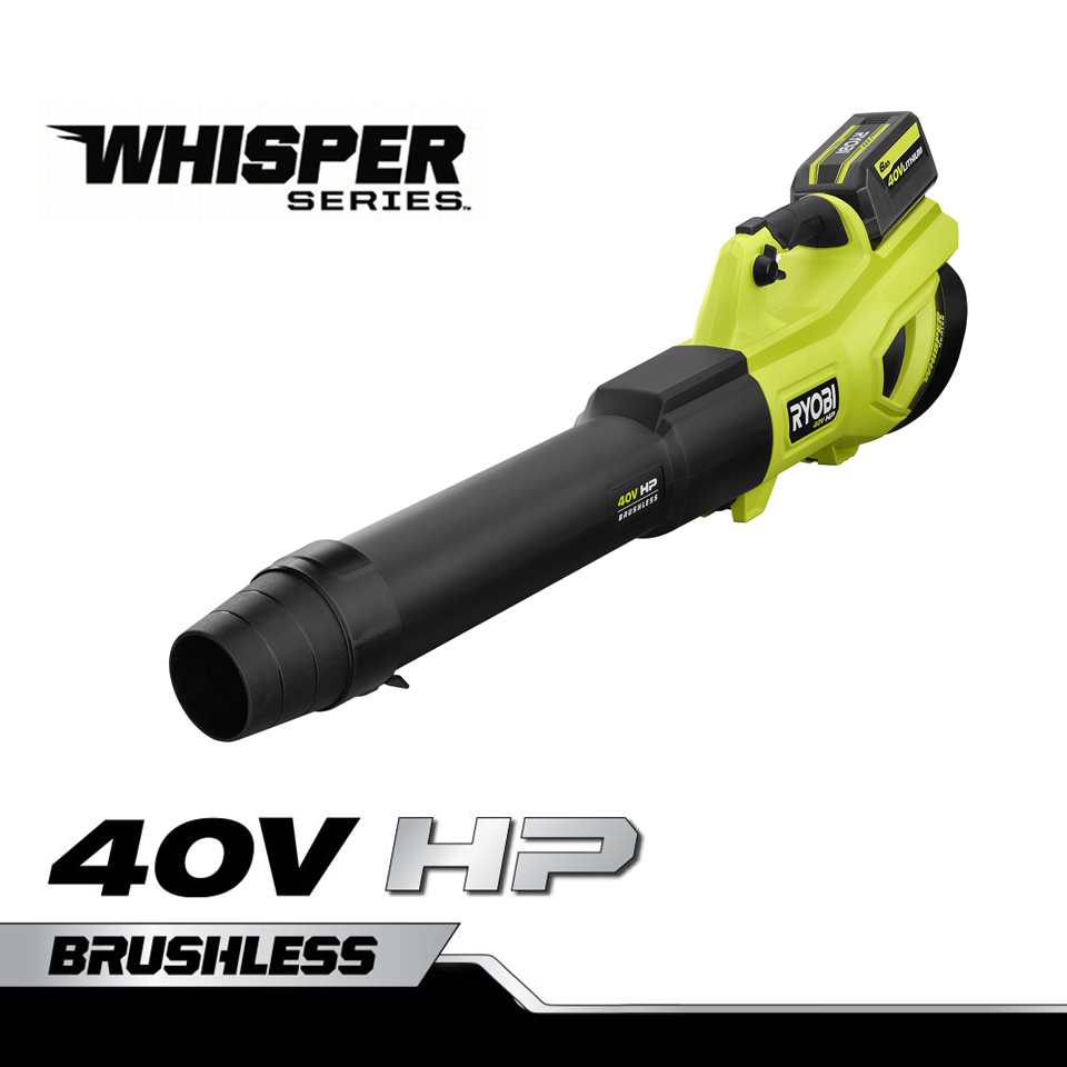 40V HP BRUSHLESS WHISPER SERIES 160 MPH 650 CFM CORDLESS LEAF 
