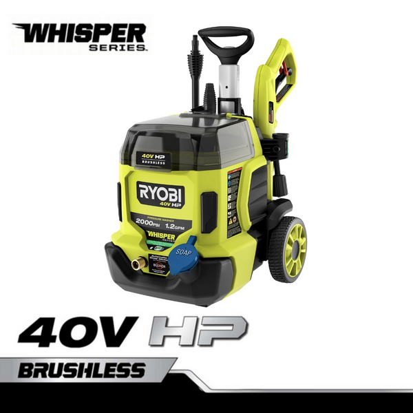 Ryobi pressure deals washer 2500 psi