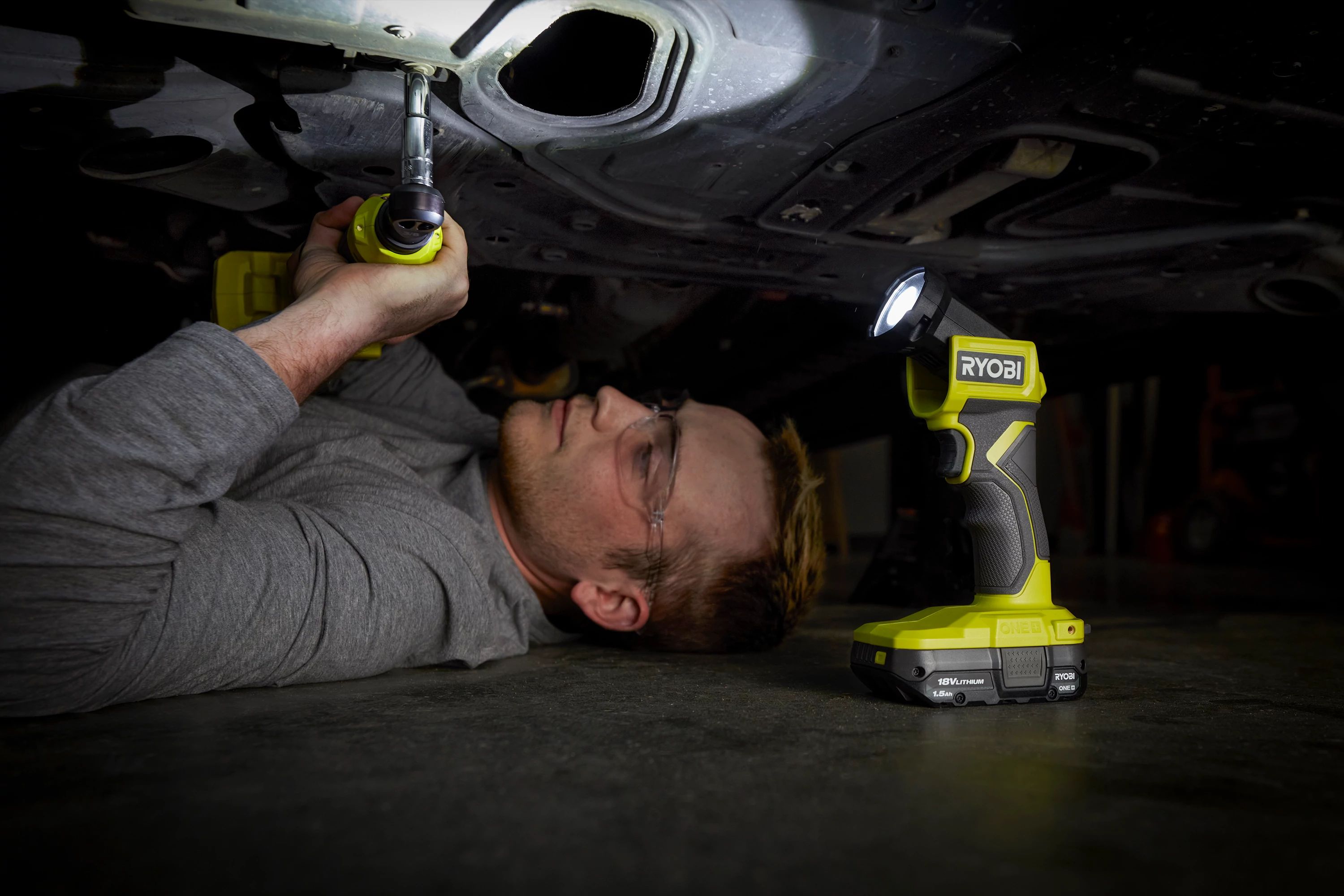 Product Features Image for 18V ONE+ BRUSHLESS 6-TOOL COMBO KIT.