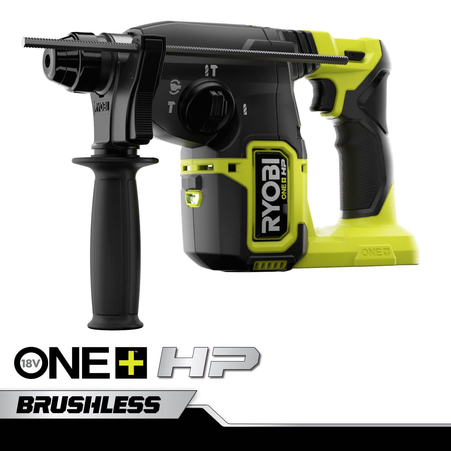 Feature Image for 18V ONE+ HP Brushless 1" SDS-Plus Rotary Hammer.